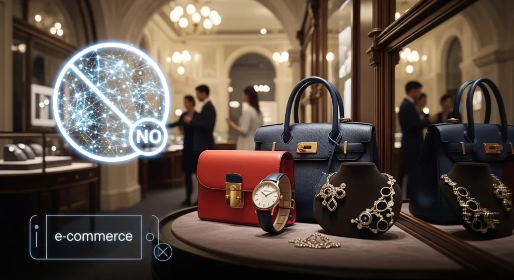 Why Luxury Avoids Online Sales — The Real Reason Prestige Brands Still Resist the Internet