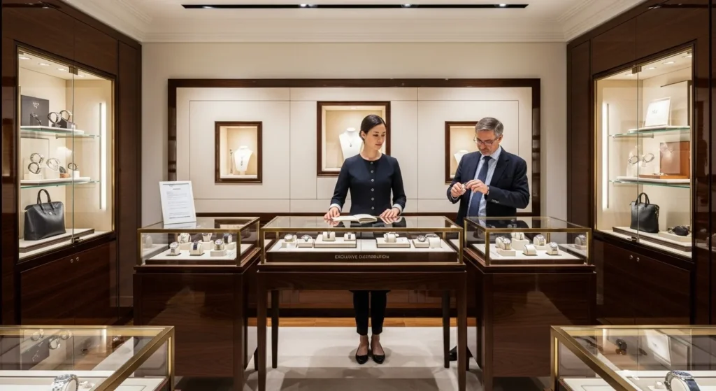 Why Luxury Brands Control Distribution — The Hidden Strategy That Protects Desire, Trust, and Power
